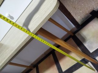 Escritorio moderno madera y blanco