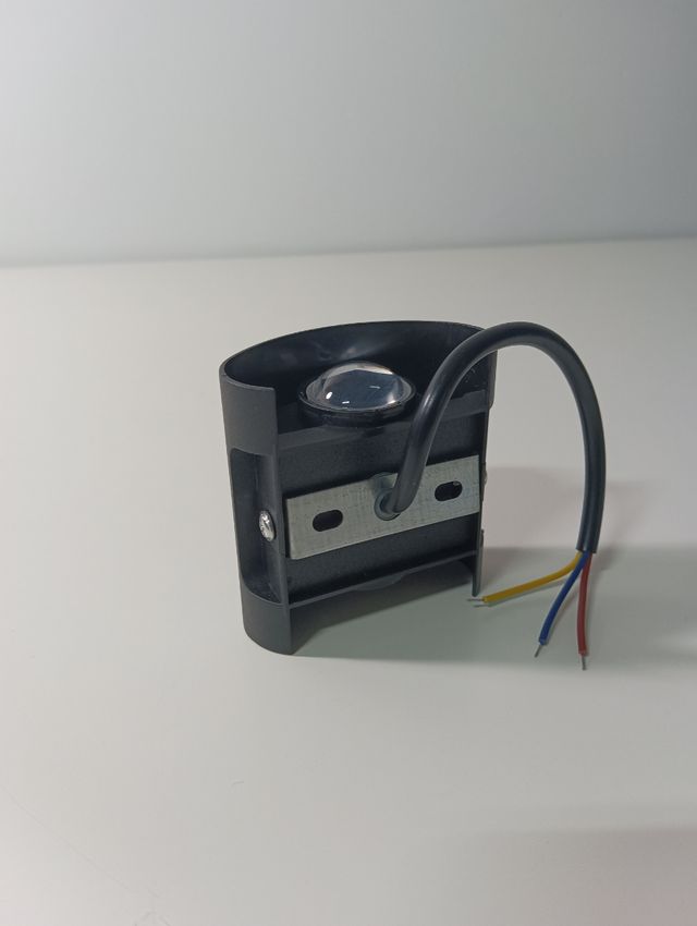 Aplique de pared LED negro ¡Negociable!