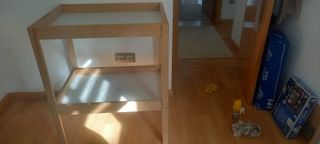 Cambiador Bebé IKEA Blanco Haya