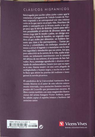 El Lazarillo De Tormes (ch N/e)