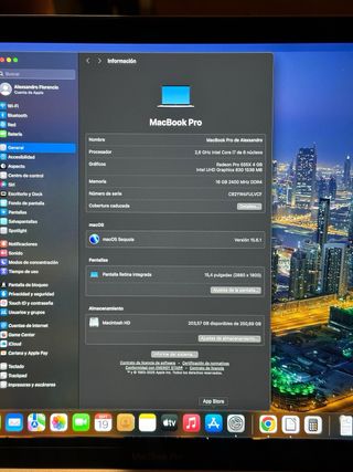 MacBook Pro 16 2019 Plata
