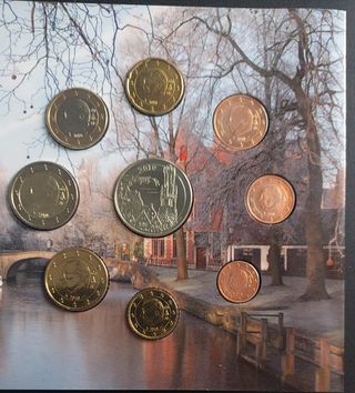 Cartera Bélgica 2010 Euro FDC