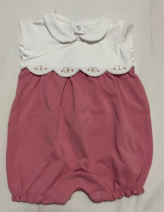 Pelele bebé niña 2-4mss. Mayoral, con etiqueta.