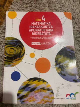 3 libros de matematicas de tercero de la eso