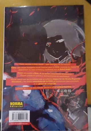 Mangas 10 y 11 Tokyo ghoul