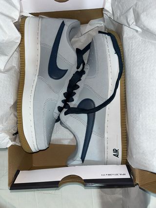 Nike Air Force 1 Gris Azul
