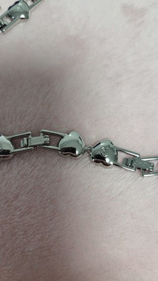 Joyería Swarovski Corazón Plata
