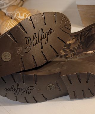 Botas de agua Tommy Hilfiger marrones