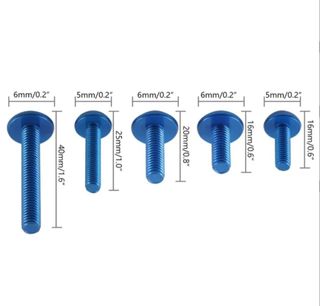 Kit Viti Moto TMAX 500 530 560 Ergal Nero