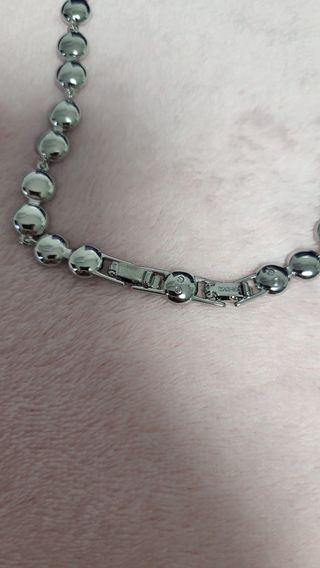 Juego de Joyería Swarovski Plata y azul 
