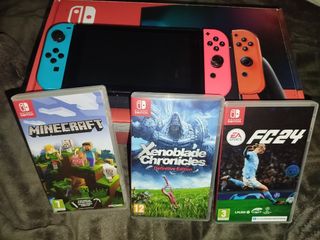 Nintendo Switch con giochi