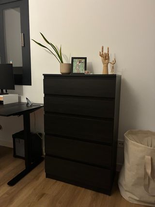 Cajonera KULLEN IKEA Negra