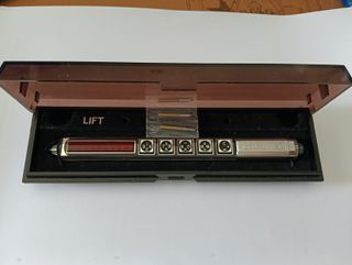 Calculadora Satolex Calcu-Pen Vintage Japón 1975