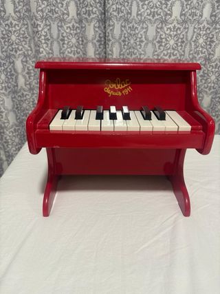 Mini piano Vilac rojo