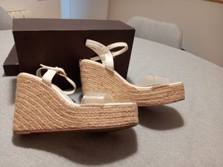 Sandalias Lefties Beige/Blanco