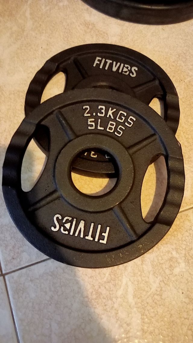 Discos olímpico 2'3 kilos