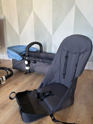 Carrito Bugaboo Camaleon con patinete