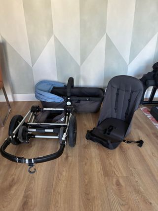 Carrito Bugaboo Camaleon con patinete