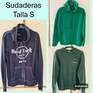 Lote 3 sudaderas Talla S por 4€ las 3
