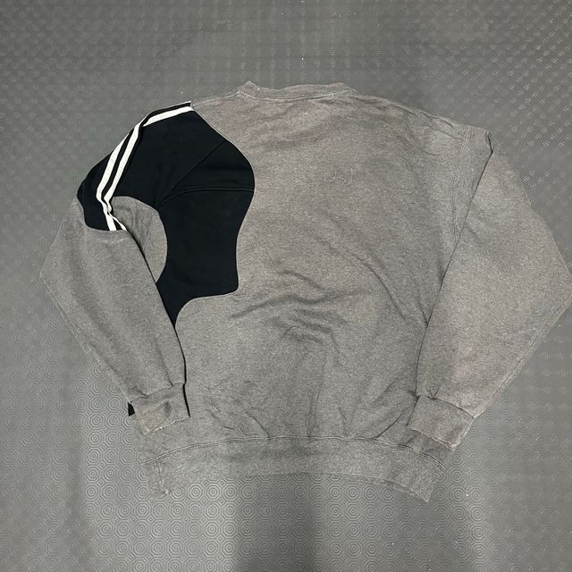 Adidas Sweatshirt Hoodie Rework Baggy Fit Vintage