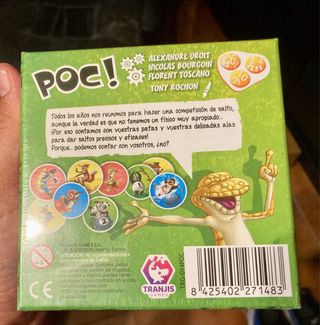 Juego mesa infantil POC! A estrenar. Precintado.