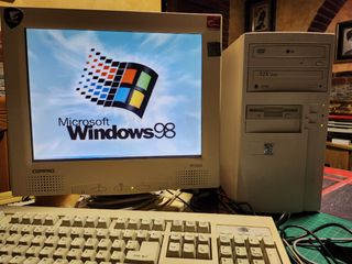 Ordenador  Retro Vintage PC antiguo 