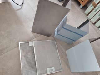 Campana extractora de acero inoxidable Teka.