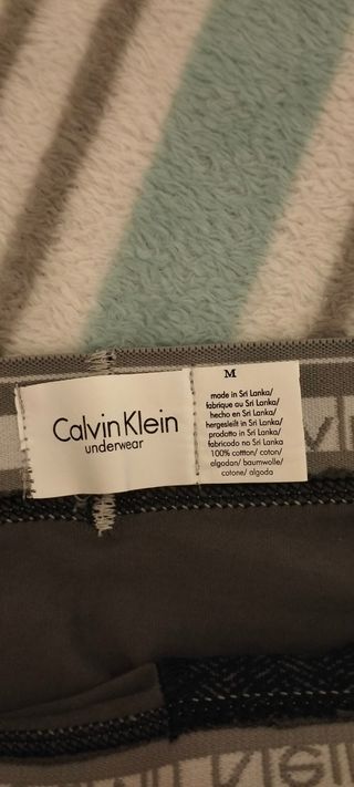 Boxer Calvin Klein Talla M Gris