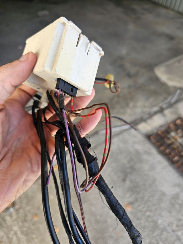 Orologio BMW E30 con cablaggio