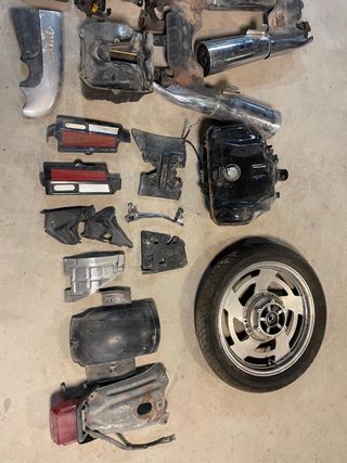 Moto VMax 1200 para piezas