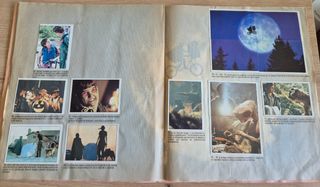 Álbum cromos E.T. El Extraterrestre 1982