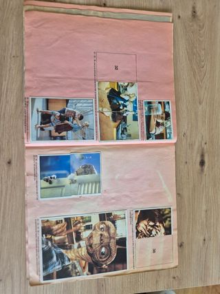 Álbum cromos E.T. El Extraterrestre 1982