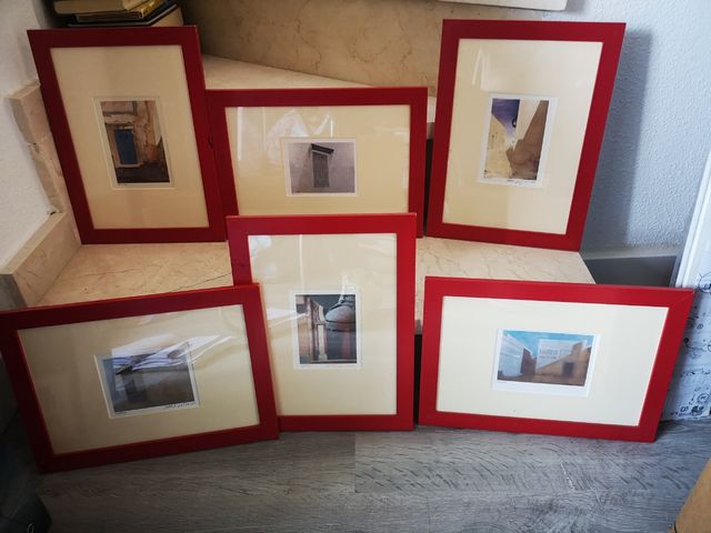 6 Aquarelas Originais Soro LoTurco