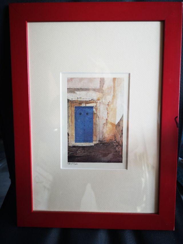 6 Aquarelas Originais Soro LoTurco