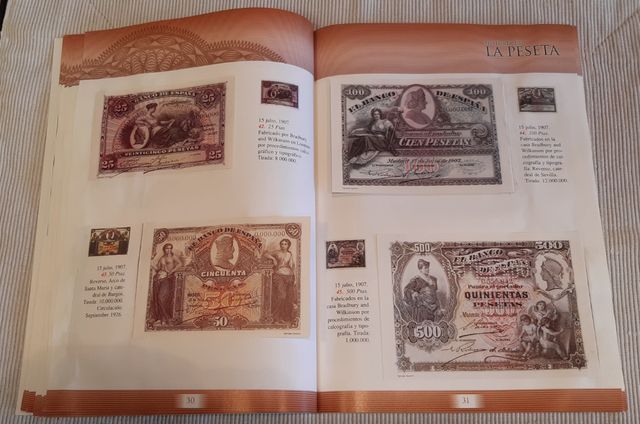 Álbum Completo Historia de la Peseta Facsímil