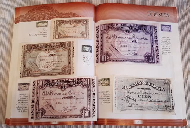 Álbum Completo Historia de la Peseta Facsímil