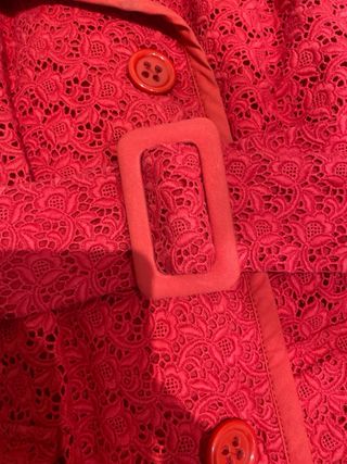 Vestido Pedro del Hierro Rojo