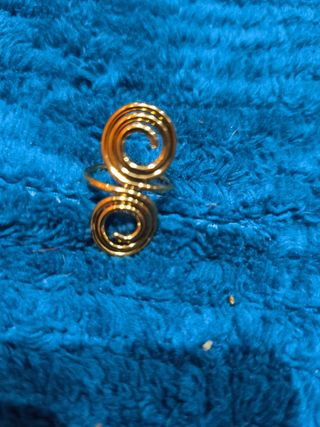 Anillo Infinito Dorado