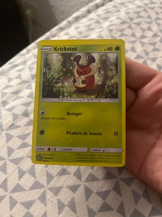 Carta Pokémon Kricketot Básico
