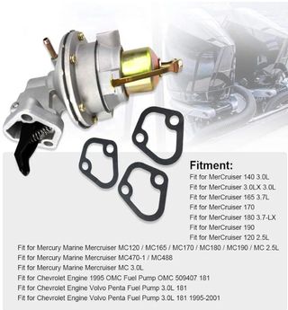 Bomba de combustible Mercruiser 3.0