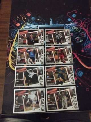 Cromos fútbol Topps Champions League