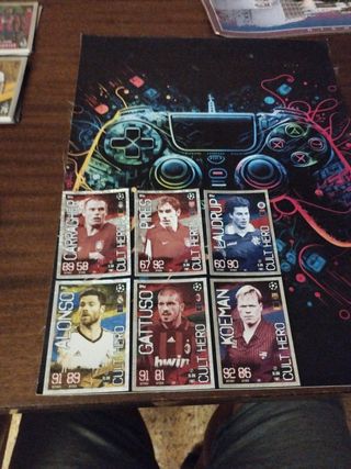 Cromos fútbol Topps Champions League