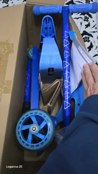 Patinete Infantil 3 Ruedas 4 en 1 Nuevo soloprueba