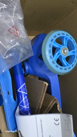 Patinete Infantil 3 Ruedas 4 en 1 Nuevo soloprueba