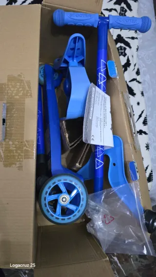 Patinete Infantil 3 Ruedas 4 en 1 Nuevo soloprueba