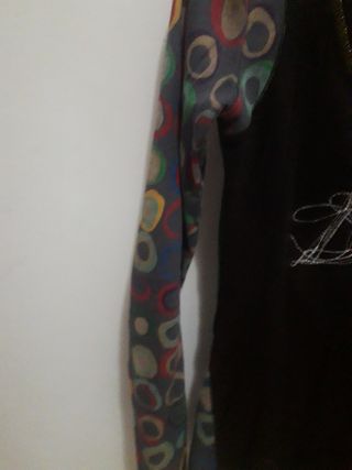 Camiseta Desigual Manga Larga Estampada