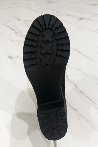 Botines negros tacón plataforma talla 38