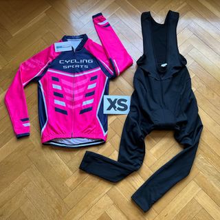 Conjunto equipación ciclismo.Termal.Invierno.XS