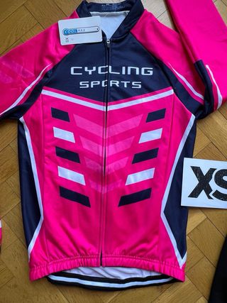 Conjunto equipación ciclismo.Termal.Invierno.XS