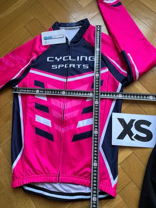 Conjunto equipación ciclismo.Termal.Invierno.XS